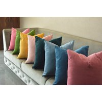 Luxus-Samtkissen Mit Jeder Größe Und Farbe - Samtkissenbezug, Reißverschluss-Samtkissenbezug von KNILOTSHOP