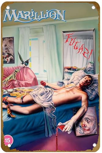KNIOIL Marillion Fugazi (2021) Filmposter Vintage Metall-Blechschild Logo Familie Club Bar Café Schlafzimmer Kunst Wanddekoration Geschenk 20,3 x 30,5 cm von KNIOIL