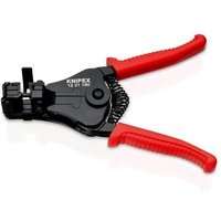 Knipex - Abisolierzange L.180mm schwarz lack.Ku.-Überzug m.Öffnungsf. von Knipex