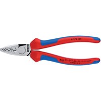 97 72 180 Crimpzange f. Aderendhülsen mit Mehrko.-Hülle 180 mm - Knipex von Knipex