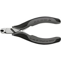 64 32 120 esd Elektronik- u. Feinmechanik Vornschneider mit Facette 120 mm - Knipex von Knipex