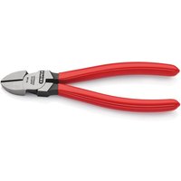 Seitenschneider, mit Kunststoff überzogen, Schwarz atramentiert, Länge: 70 01 160 160mm - Knipex von Knipex