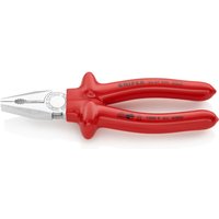 Knipex - 03 07 200 Kombizange tauchisoliert, VDE-geprüft verchromt 200 mm von Knipex