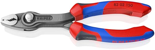 KNIPEX TwinGrip Front- und Seitengreifzange mit Comfort-Griffen grau atramentiert 150 mm, 82 02 150 KNIPEX TwinGrip Front- und Seitengreifzange mit Comfort-Griffen grau atramentiert 150 mm, 82 02 150 von KNIPEX