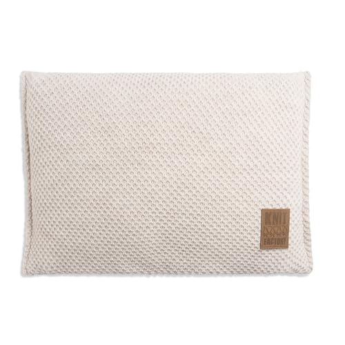 KNIT FACTORY - Lynn Kissen - Beige - 60x40 cm von KNIT FACTORY