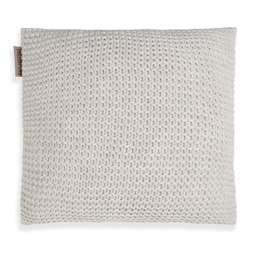 Knit Factory - Vinz Kissen - Beige - 50x50 cm von KNIT FACTORY