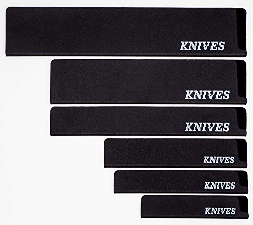 KNIVES mehrMesser.com Messerschutzhülle und Klingenschutz für die Messertasche, Schublade und Bestecklade, perfekt zum Schützen von hochwertigen Kochmessern und Messern Aller Art. (1x20cm) von KNIVES mehrMesser.com