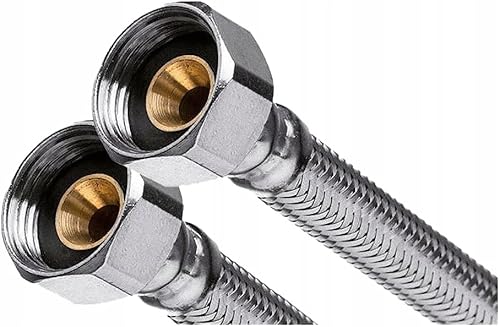 Flexschlauch 3/4 x 3/4 Zoll Verlängerung - Edelstahl Panzerschlauch 500 mm - Anschlussschlauch Armatur für Wasserhahn Flexschlauch 3/4 x 3/4 Zoll Verlängerung - Edelstahl Panzerschlauch 500 mm - Anschlussschlauch Armatur für Wasserhahn von KNM TRADE