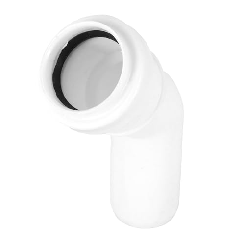 HT-Bogen DN 32 45° weiß | PVC-freier PP Rohrbogen | 45-Grad Winkelstück Sanitär-Abfluss, einfache Steckmontage HT-Bogen DN 32 45° weiß | PVC-freier PP Rohrbogen | 45-Grad Winkelstück Sanitär-Abfluss, einfache Steckmontage von KNM TRADE