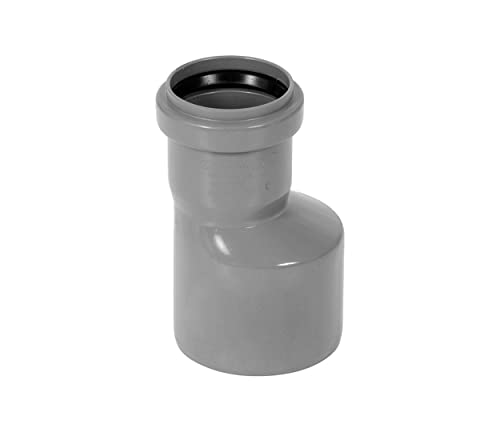 KNM TRADE HT-Reduktion lang DN 75 auf 50 – Übergang PP grau für Innenabwasser von KNM TRADE