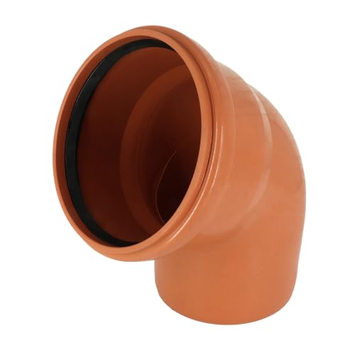 KG Rohrbogen DN160 67° PP Orange – Abwasser von KNM TRADE