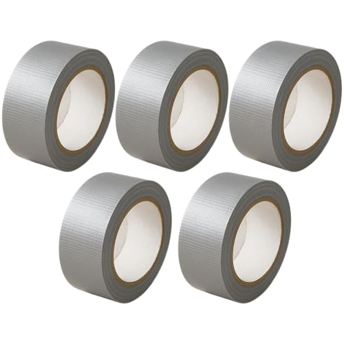 KNM TRADE Panzertape - 5er Set Gewebeband Extra Stark - Panzerband für Bau und Installation – 50m x 48mm Rolle, Wasserfest und UV-beständig KNM TRADE Panzertape - 5er Set Gewebeband Extra Stark - Panzerband für Bau und Installation – 50m x 48mm Rolle, Wasserfest und UV-beständig von KNM TRADE