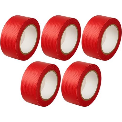 KNM TRADE Panzertape - 5er Set Gewebeband Extra Stark - Panzerband für Bau und Installation – 10m x 48mm Rolle, Wasserfest und UV-beständig von KNM TRADE