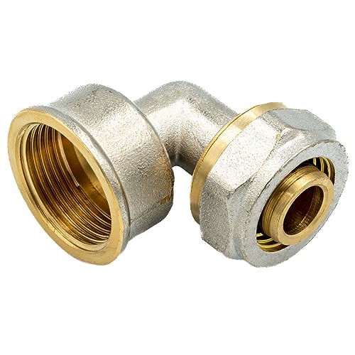 Klemmverschraubung PEX, Variante: Bogen mit Innengewinde, 20x1/2" von KNM TRADE