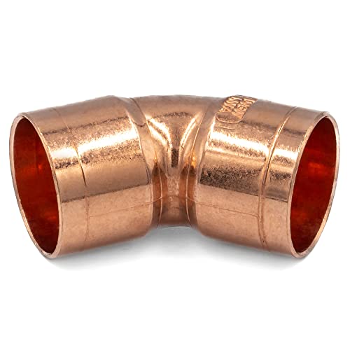 Kupfer Lötfitting DVGW Winkel 45° Innengewinde - Innengewinde (18) von KNM TRADE