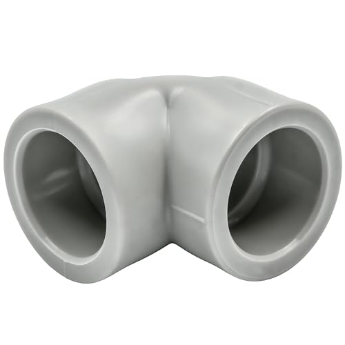 PP-R 20 25 32 40 Schweißtechnik PP-R Bogen T-Stück Muffe Bypass Übergang Winkel (Bogen 90° IG - IG, 40 mm) von KNM TRADE