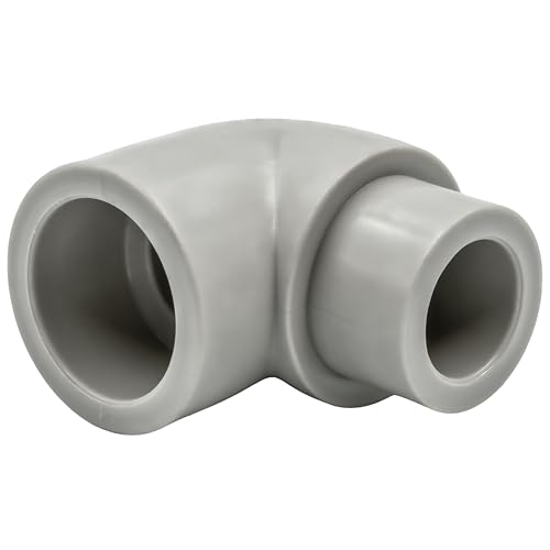 PPR 20 25 32 40 Schweißtechnik PP-R Bogen T-Stück Muffe Bypass Übergang Winkel (Bogen 90° IG - AG, 32 mm) von KNM TRADE