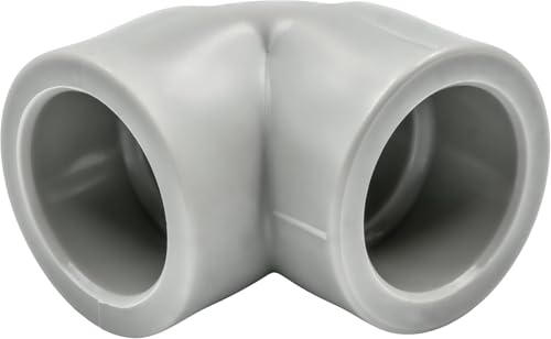 PPR 20 25 32 40 Schweißtechnik PP-R Bogen T-Stück Muffe Bypass Übergang Winkel (Bogen 90° IG - IG, 20 mm) von KNM TRADE