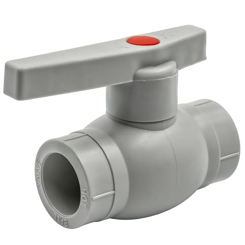 PPR 20 25 32 40 Schweißtechnik PP-R Bogen T-Stück Muffe Bypass Übergang Winkel (Kugelhahn, 20mm) von KNM TRADE