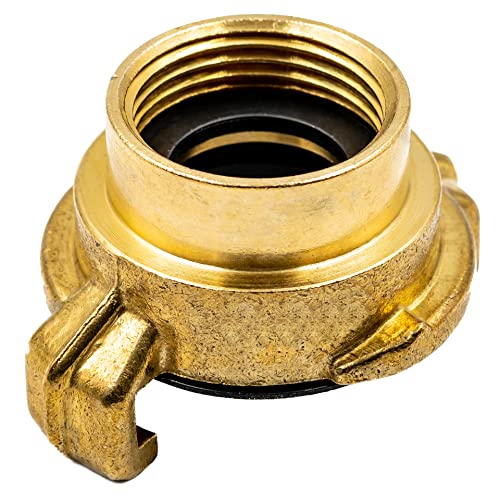 Schnellkupplung mit Innengewinde 3/4" - System Geka - Messing Blank von KNM TRADE
