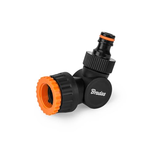 Wasserhahnanschluss Hahnadapter/Winkelhahnstück 1 Zoll Innengewinde mit 3/4 Zoll Reduktion von KNM TRADE
