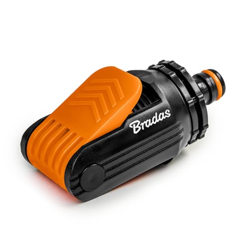 Universal Wasserhahn-Adapter ohne Gewinde – Schnellkupplung für Gartenschlauch | Werkzeuglose Montage, rutschfester Hebel | passt auf runde Ausläufe Ø 14-24 mm | Innen- & Außenbereich von KNM TRADE