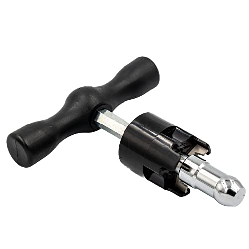 KNM TRADE Kalibrator für PEX-Rohre mit Entgrater, 25 mm FI, zum Anfasen und Kalibrieren von KNM TRADE