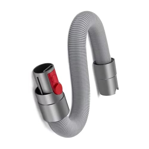 Kratzfreie Staubbürste, flexibler Verlängerungsschlauchaufsatz, kompatibel mit Dyson, V7, V8, V10, V11, V15, Staubsauger-Ersatzteile, Staubsauger-Ersatzschlauch(Black) von KNNGZTSSR