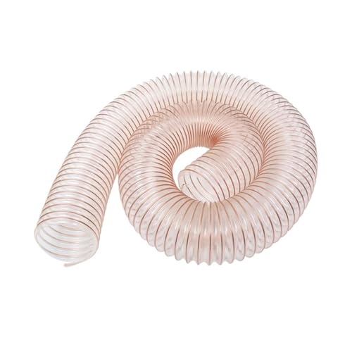 Wandstärke des PU-Rohrs: 0,93 mm, transparenter, teleskopischer Vakuumschlauch aus kupferbeschichtetem Stahldraht for die Holzbearbeitung, 1 m, Ersatzschlauch for Staubsauger(1.0M_28MMX0.93MM) von KNNGZTSSR
