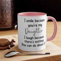 Tochter Tasse, Geschenke, Geschenk Für Tochter, Kaffeetasse, Geschenke Lustiges Tasse von KNNewDesigns