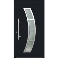 KNOCK Flügelüberdeckende Kunstoff-Haustür »Terra«, anthrazit - grau KNOCK Flügelüberdeckende Kunstoff-Haustür »Terra«, anthrazit - grau von KNOCK