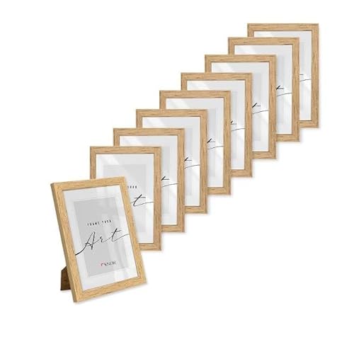 KNOR Bilderrahmen 13x18 cm Beige, 9er Set Posterrahmen, Bilderrahmen, Fotorahmen, bruchsicheres Acrylglas, Picture Frame 13x18, zum Aufhängen & Aufstellen, Kunststoffrahmen KNOR Bilderrahmen 13x18 cm Beige, 9er Set Posterrahmen, Bilderrahmen, Fotorahmen, bruchsicheres Acrylglas, Picture Frame 13x18, zum Aufhängen & Aufstellen, Kunststoffrahmen von KNOR
