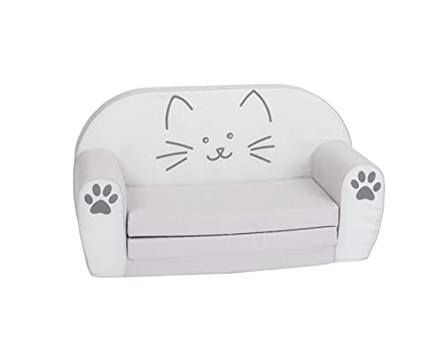 Knorrtoys 68481-Kindersofa-Katze Lilli, Baumwolle von KNORRTOYS.COM