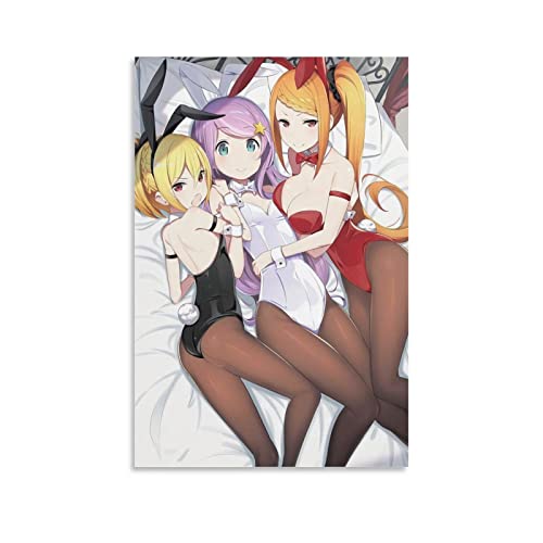 Anime Poster Re Zero Poster Dekorative Malerei Leinwand Wandkunst Wohnzimmer Poster Schlafzimmer Malerei, Leinwand Kunst Poster Und Wandkunst Bilddruck Moderne Familienzimmer Dekor 16x24inch(40x60cm) von KNOTSS