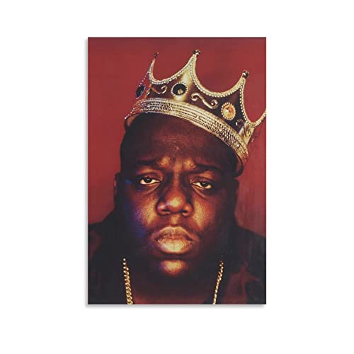 Biggie Smalls Poster Dekorative Malerei Leinwand Wandkunst Wohnzimmer Poster Schlafzimmer Malerei, Leinwand Kunst Poster Und Wandkunst Bilddruck Moderne Familienzimmer Dekor 16x24inch(40x60cm) von KNOTSS