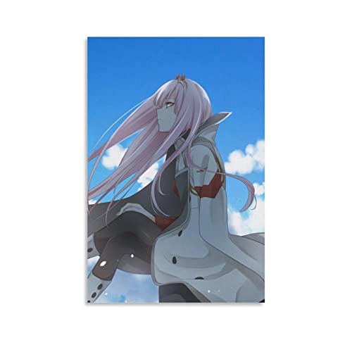 DARLING in The FRANXX Zero Two Exquisite Animation Poster Poster Dekorative Malerei Leinwand Wandkunst Wohnzimmer Poster Schlafzimmer Malerei, Leinwand Kunst Poster Und Wandkunst Bilddruck Moderne Fam DARLING in The FRANXX Zero Two Exquisite Animation Poster Poster Dekorative Malerei Leinwand Wandkunst Wohnzimmer Poster Schlafzimmer Malerei, Leinwand Kunst Poster Und Wandkunst Bilddruck Moderne Fam von KNOTSS