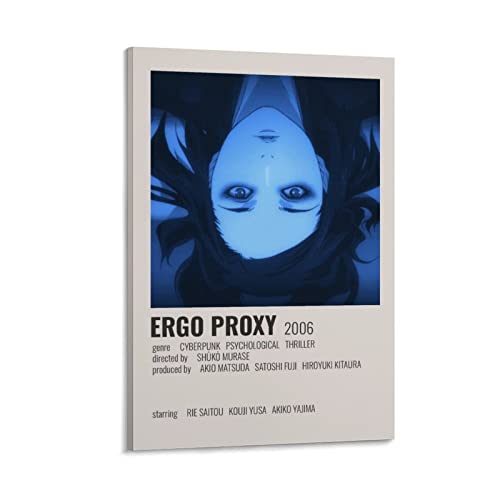 Ergo Proxy Anime Poster Dekorative Malerei Leinwand Wandkunst Wohnzimmer Poster Schlafzimmer Malerei, Leinwand Kunst Poster Und Wandkunst Bilddruck Moderne Familienzimmer Dekor 12x18inch(30x45cm) von KNOTSS