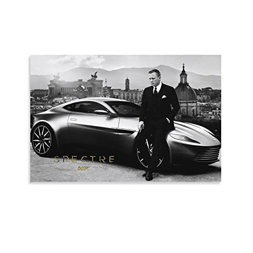 Spectre 007 Movie Poster Poster Dekorative Malerei Leinwand Wandkunst Wohnzimmer Poster Schlafzimmer Malerei, Leinwand Kunst Poster Und Wandkunst Bilddruck Moderne Familienzimmer Dekor 12x1 von KNOTSS