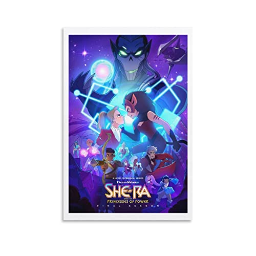 She_Ra Poster Dekorative Malerei Leinwand Wandkunst Wohnzimmer Poster Schlafzimmer Malerei, Leinwand Kunst Poster Und Wandkunst Bilddruck Moderne Familienzimmer Dekor 20x30inch(50x75cm) von KNOTSS