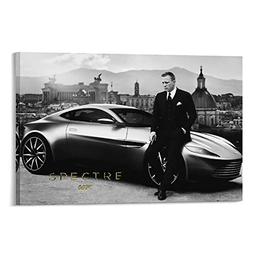 Spectre 007 Movie Poster Poster Dekorative Malerei Leinwand Wandkunst Wohnzimmer Poster Schlafzimmer Malerei, Leinwand Kunst Poster Und Wandkunst Bilddruck Moderne Familienzimmer Dekor 12x1 von KNOTSS