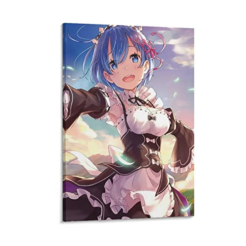 Zero-Starting Life in Another World Rem Anime Poster Poster Dekorative Malerei Leinwand Wandkunst Wohnzimmer Poster Schlafzimmer Malerei, Leinwand Kunst Poster Und Wandkunst Bilddruck Moderne Familien Zero-Starting Life in Another World Rem Anime Poster Poster Dekorative Malerei Leinwand Wandkunst Wohnzimmer Poster Schlafzimmer Malerei, Leinwand Kunst Poster Und Wandkunst Bilddruck Moderne Familien von KNOTSS