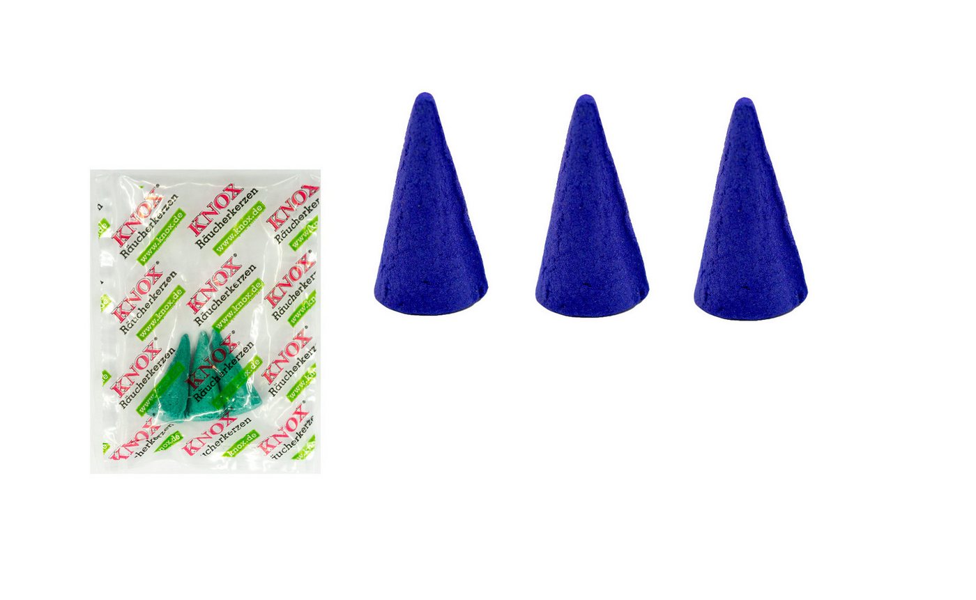 KNOX Duftkerze Räucherkerzen XXL Riesen 3er Set - Waldfrucht - Inkl. 3x Meeresbrise, Angenehmer Duft für 30-40 Minuten - Made in Germany KNOX Duftkerze Räucherkerzen XXL Riesen 3er Set - Waldfrucht - Inkl. 3x Meeresbrise, Angenehmer Duft für 30-40 Minuten - Made in Germany von KNOX
