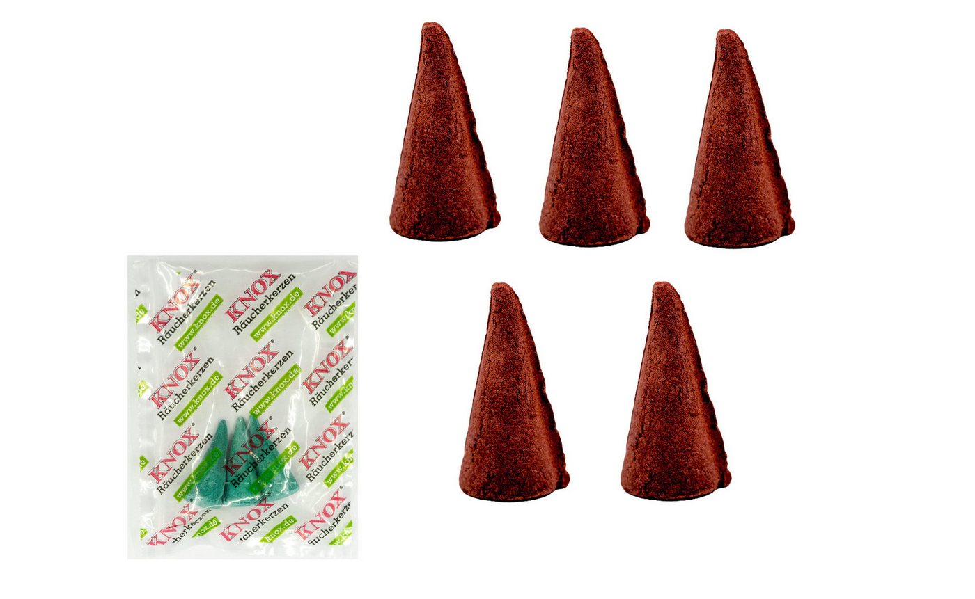 KNOX Duftkerze Räucherkerzen XXL Riesen 5er Set - Schokolade - Inkl. 3x Meeresbrise, Angenehmer Duft für 30-40 Minuten - Made in Germany KNOX Duftkerze Räucherkerzen XXL Riesen 5er Set - Schokolade - Inkl. 3x Meeresbrise, Angenehmer Duft für 30-40 Minuten - Made in Germany von KNOX