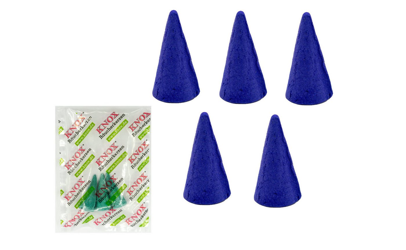 KNOX Duftkerze Räucherkerzen XXL Riesen 5er Set - Waldfrucht - Inkl. 3x Meeresbrise, Angenehmer Duft für 30-40 Minuten - Made in Germany KNOX Duftkerze Räucherkerzen XXL Riesen 5er Set - Waldfrucht - Inkl. 3x Meeresbrise, Angenehmer Duft für 30-40 Minuten - Made in Germany von KNOX
