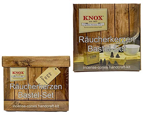 KNOX Räucherkerzen-Bastelset - Räucherkerzen zum Selbstherstellen - Made in Germany von KNOX