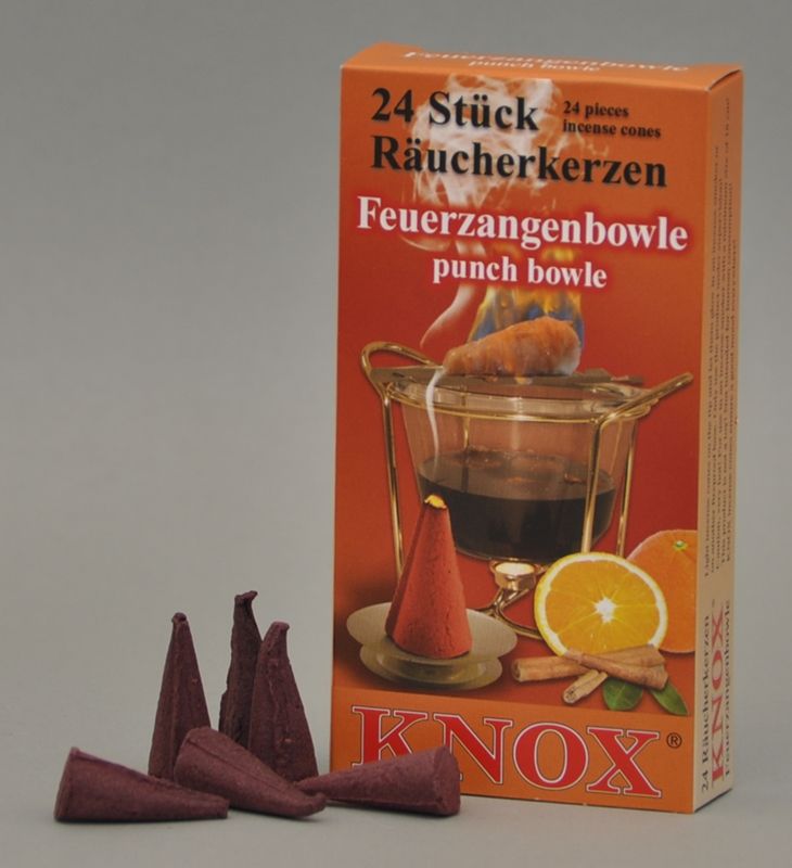 Knox Räucherkerzen - Feuerzangenbowle 24 Stück von KNOX
