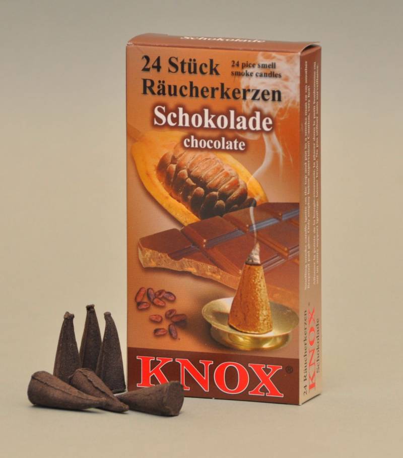 Knox Räucherkerzen - Schokolade 24 Stück von KNOX