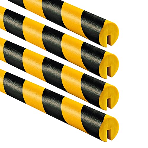 BIGPACK 4 x KNUFFI Kantenschutzprofil Typ B+, zum Aufstecken, gelb/schwarz, 1 m, Art.-Nr. 11011 | Kantenschutzprofil | Eckschutzprofil | Schutzprofil BIGPACK 4 x KNUFFI Kantenschutzprofil Typ B+, zum Aufstecken, gelb/schwarz, 1 m, Art.-Nr. 11011 | Kantenschutzprofil | Eckschutzprofil | Schutzprofil von Knuffi