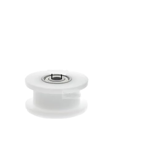 1 Stück H-Typ Innendurchmesser 5/6/7/8/10 mm * 40 mm * 18 mm Kunststoffrad Nylon POM Polyformaldehyd Rollenscheibe Lagerscheibe(ID 8mm) von KNUUXHDDK