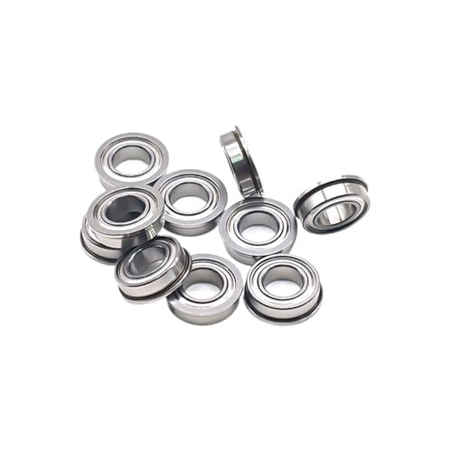 10PCS MF137ZZ Flansch Lager 7x13x4mm ABEC-7 Miniatur Flansch MF137 Z ZZ Kugellager von KNUUXHDDK